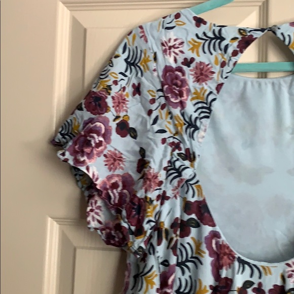 Fun floral dress - great with leggings - Picture 4 of 6